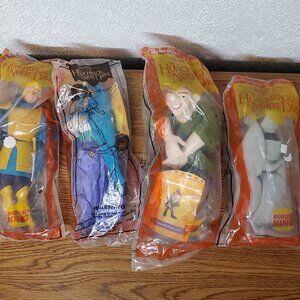 Action Figues - New Disney The Hunchback of Notre Dame - Burger King - Lot of 4